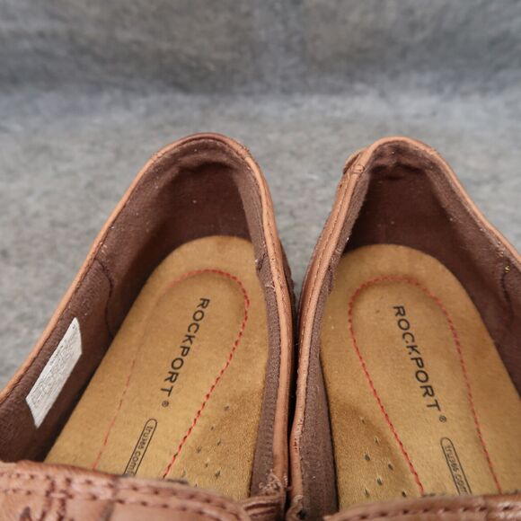 Rockport Shoes Womens 8.5 Daisey Slip On Comfort Leather Artisan Walking Classic - Picture 12 of 13